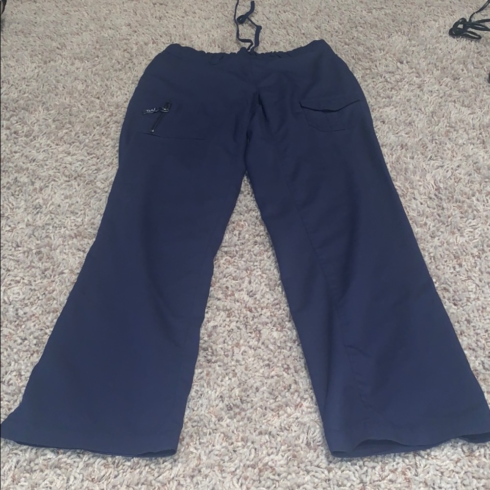 Navy scrub pants